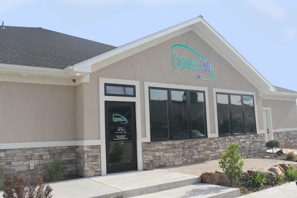 Express Lab medical laboratory office in Rexburg, Idaho.