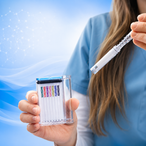 EZ-Saliva testing case for saliva drug testing at Express Lab in Boise, Meridian, Idaho Falls, Pocatello, Nampa and Rexburg.